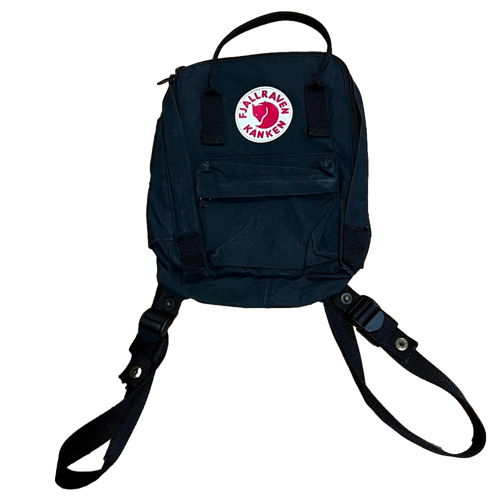 FJALLRAVEN Kanken Mini Backpack Black